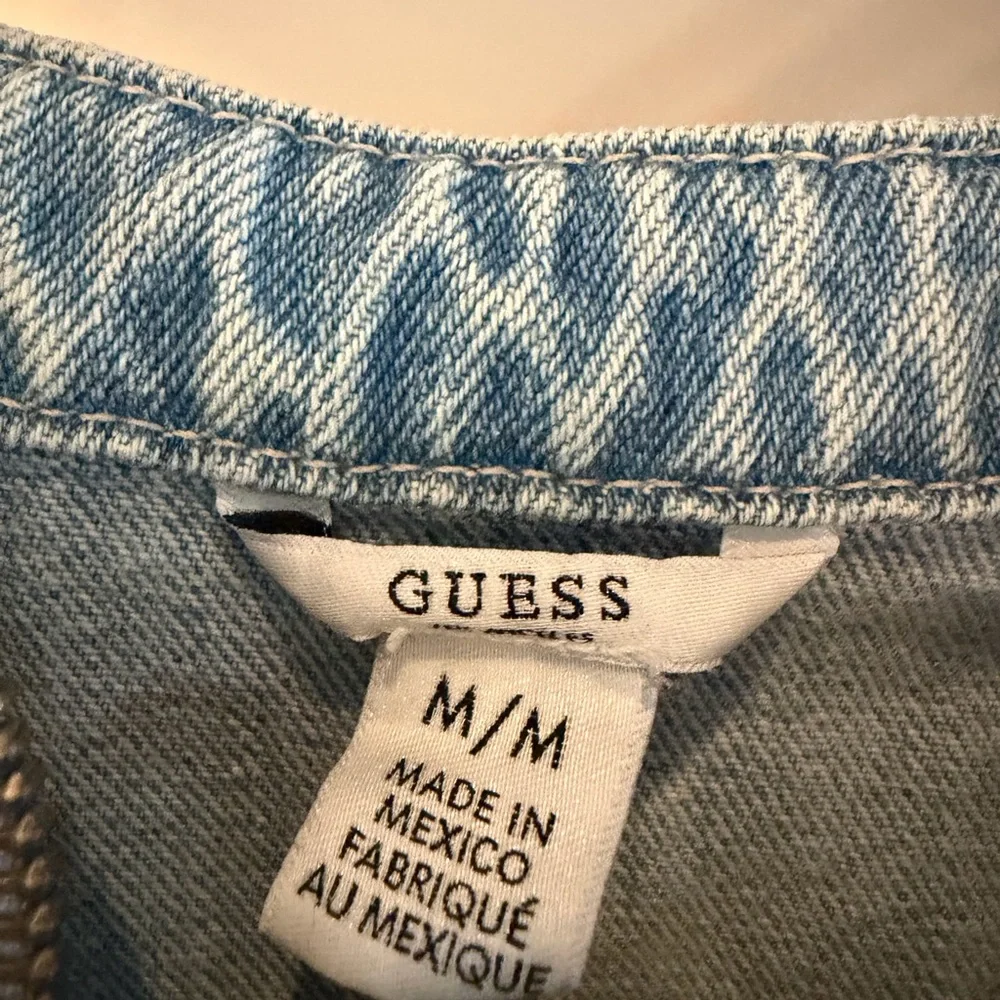 Sleeveless Guess Denim Dress - Picture 3 of 4